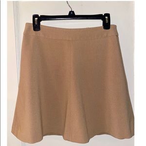 Loft Khaki Colored Mini Skirt